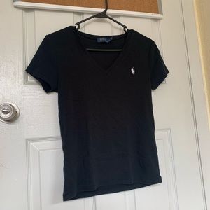 Medium black Polo V-neck T-shirt